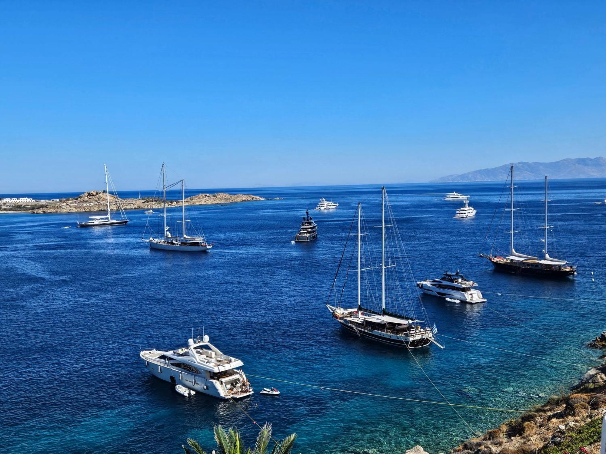Aparthotel Mykonos Azure Psarou  Exterior foto